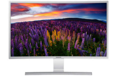Samsung 27 inch LS27D591CS Curved Monitor - White